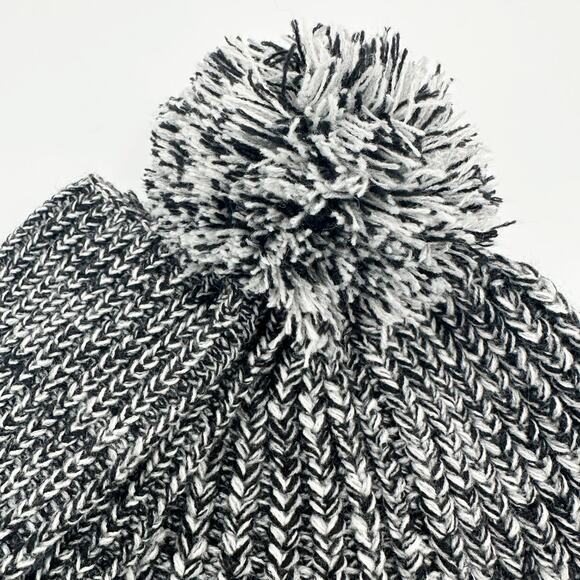 Rebecca Minkoff New Beanie Arm Warmers Marled Set in Black One Size NWT - Picture 5 of 10